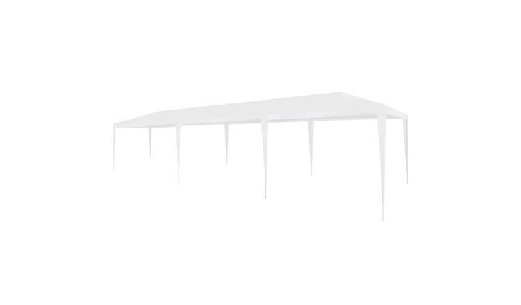 Walplus 3 x 9 m PE Garden Party Tent - White