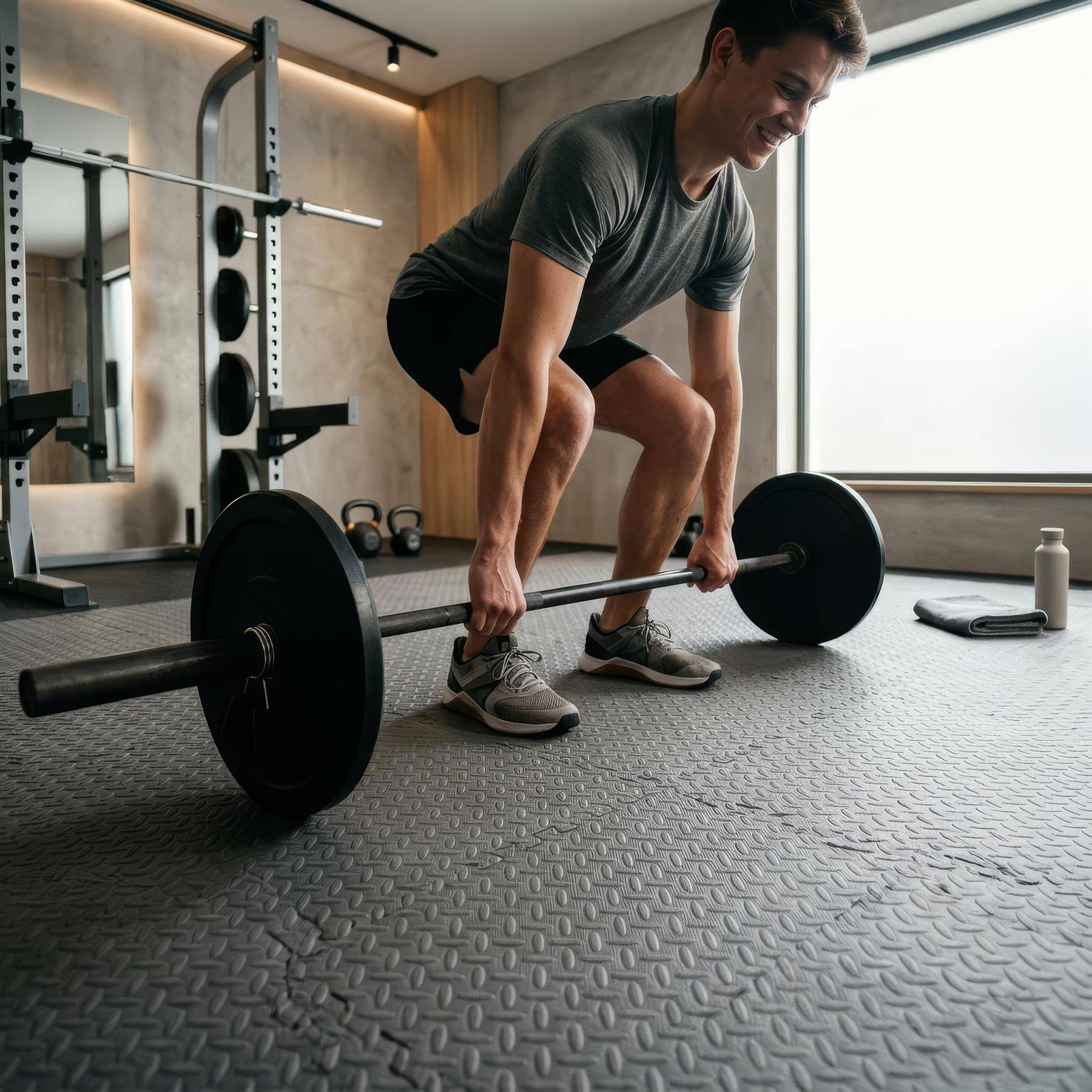 Harbour Housewares Interlocking Gym Flooring Mats - 60 x 60cm - Pack of 16 - Image 4