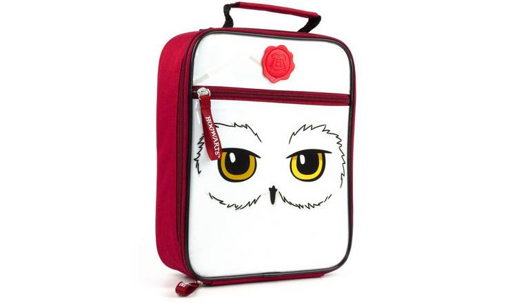 Harry Potter Hedwig Kids Unisex Zip Lunch Bag - Red