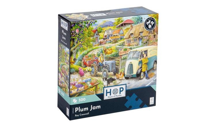 The House of Puzzles Plum Jam 500 Piece Jigsaw Puzzle