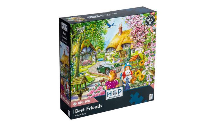 The House of Puzzles Best Friends BIG 500 Piece Jigsaw Puzzle