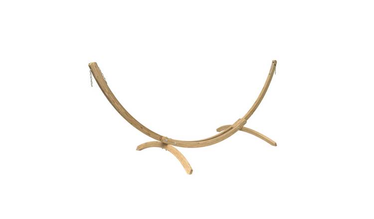 Amazonas Arcus Wooden Extra Large Garden Hammock Stand – Natural
