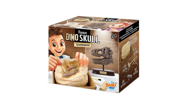 Buki Museum 43cm Dinosaur Skull Excavator Dig Set - Tyrannosaurus
