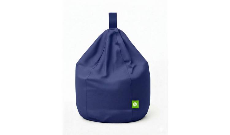 Bean Lazy Cotton Bean Bag Child Size Navy Blue