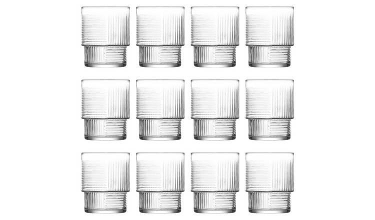 LAV Helen Stacking Whisky Glasses - 325ml - Pack of 12