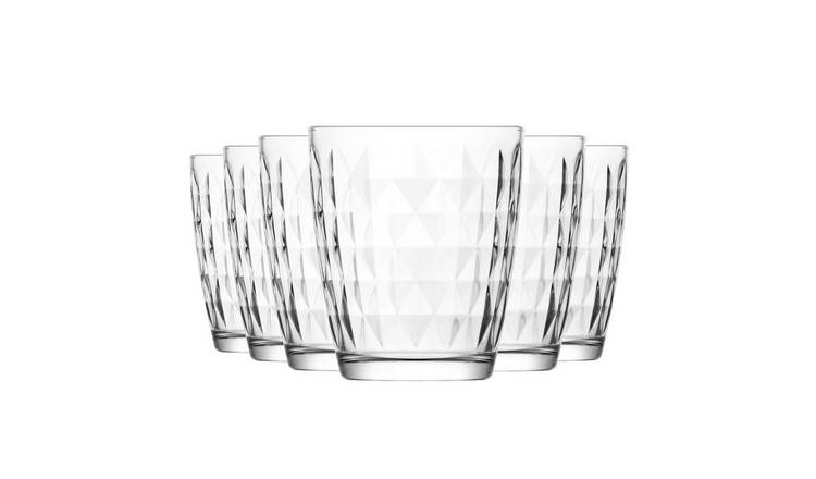 LAV Artemis Water Glasses - Clear - Pack of 6