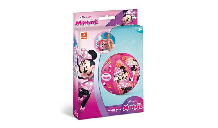 Mondo 50cm Disney Minnie Mouse Inflatable Beach Ball - Pink