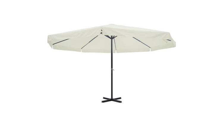 Walplus Garden Parasol - White - dia 500 cm