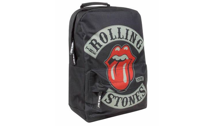 Rock Sax Rolling Stones Adult Unisex Backpack - Black