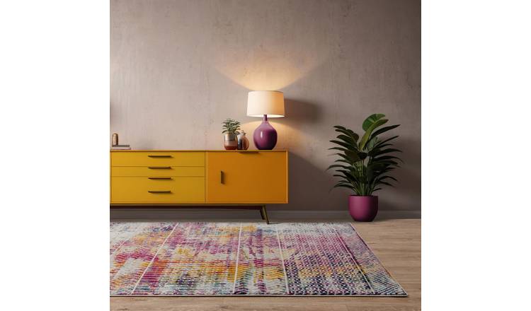 Mega Flooring Multi Modern Geometric Rug - 160 x 230cm
