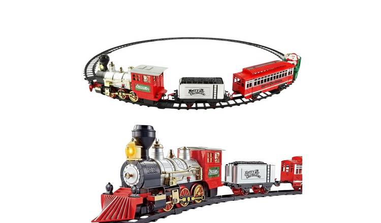 deAO Christmas Train Set - Red