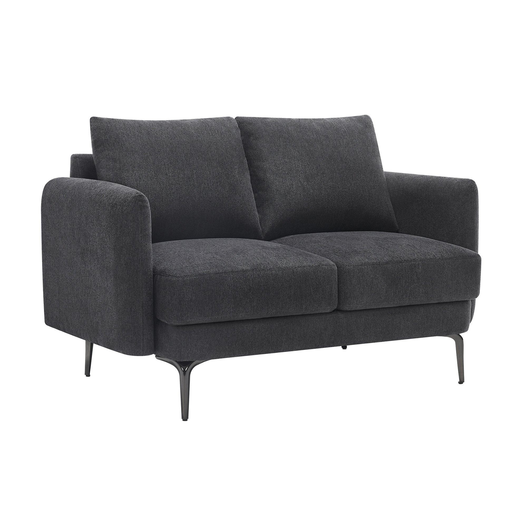 Furniture Online Sofia Linen 1+2 Seater Sofa Set - Grey - Image 6