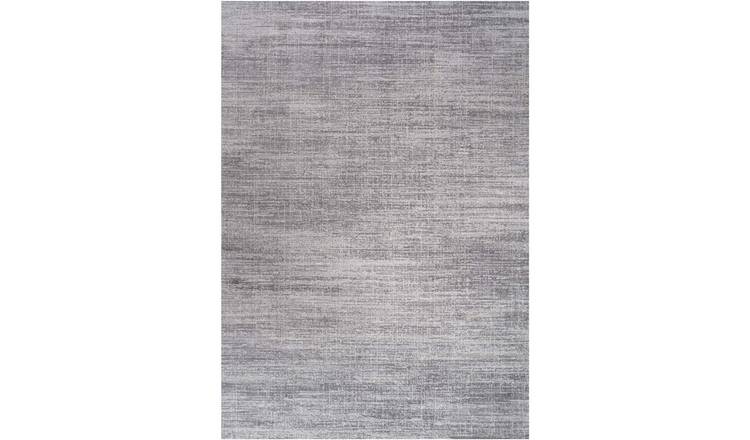 The Rugs Grey Montana Abstract  Rug - 80 x 150cm