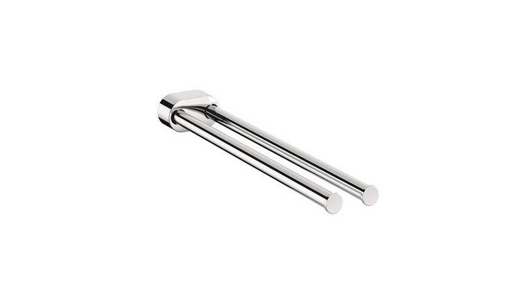 Cosmic Architect Towel Rack - Chrome