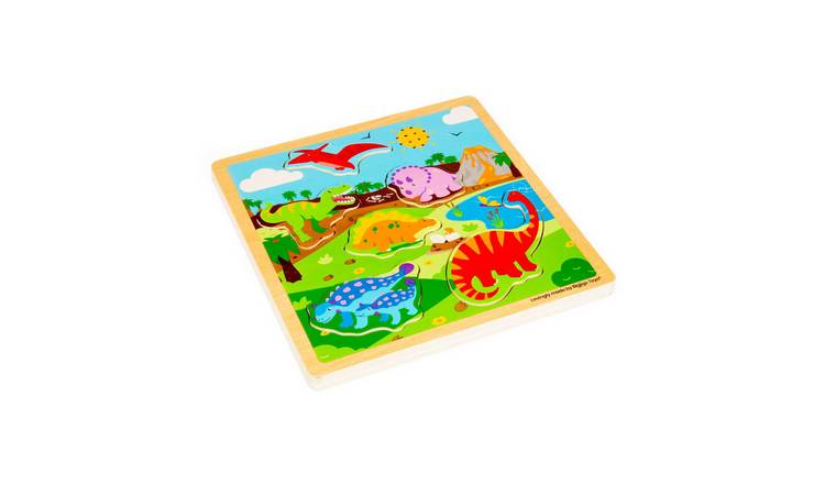 Bigjigs Toys Sound Puzzle - Dinosaur - 12 Months +