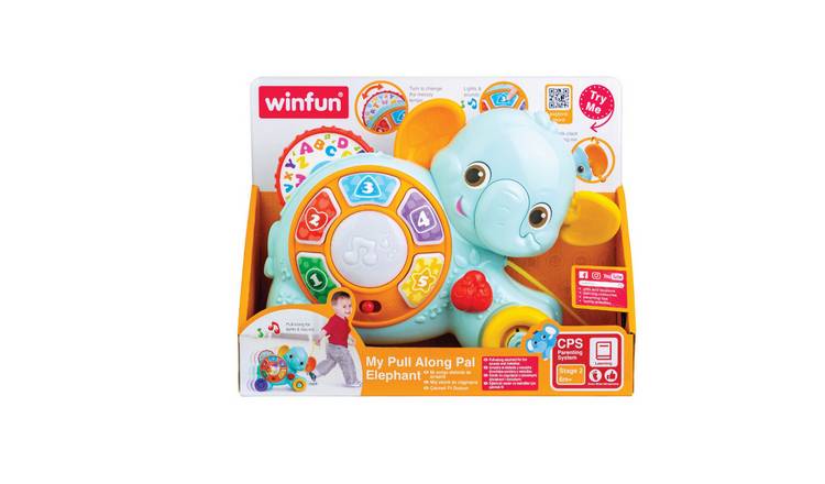 Winfun My Pull Along Pal Toddler Toy - Elephant