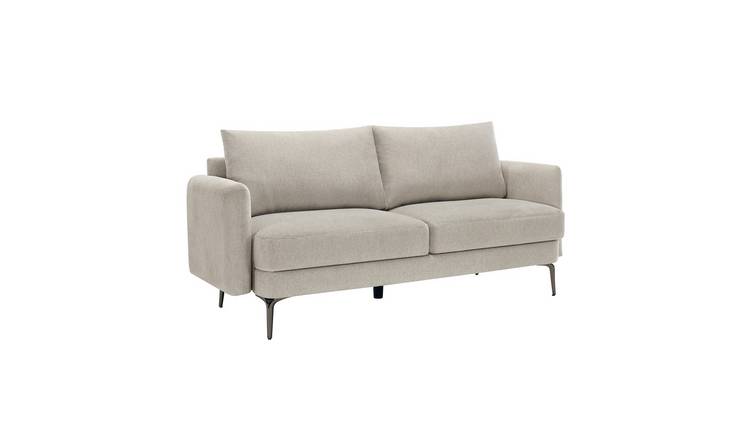 Furniture Online Sofia 3 Seater Linen Sofa – Beige