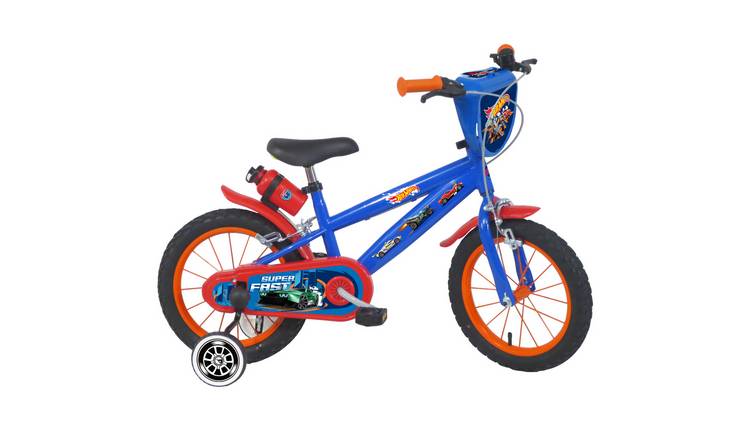 Denver Hot Wheels 14" Wheel Kids Bike - Blue