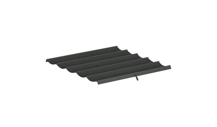 Outsunny Retractable Pergola Shade Cover for Pergola Frame - Dark Grey