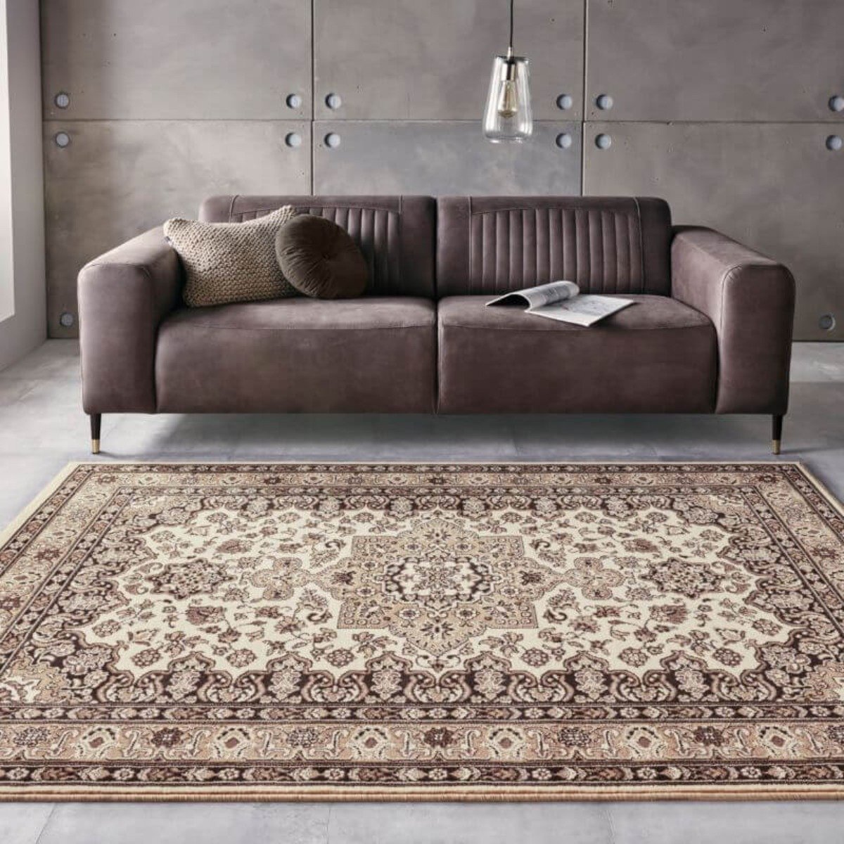 Buy Hanse Home Beige Oriental Parun Tabriz Vintage Rug - 80 x