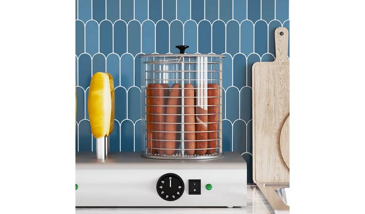 Walplus Glass Cylinder for Hot Dog Warmer - Transparent