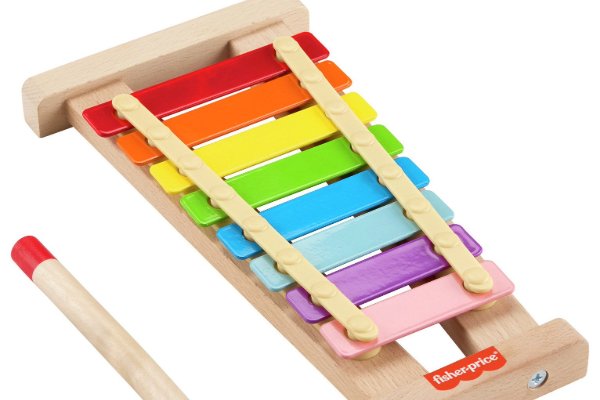 A toy xylophone.
