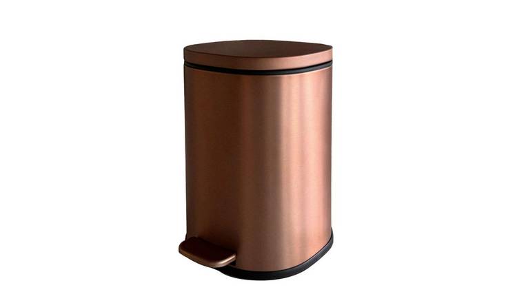 Cosmic Star Bathroom Bathroom Bin Trash Can - Matt Copper