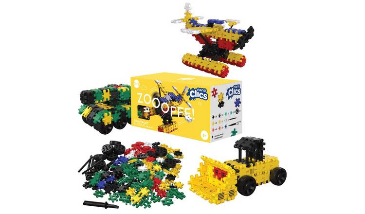 Clics Nano Building Blocks Transport Construction Set