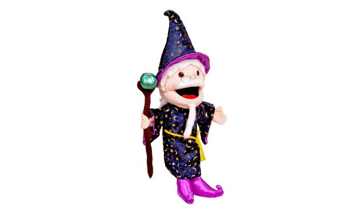 Fiesta Crafts Wizard Moving Mouth Hand Puppet - 18 Months +