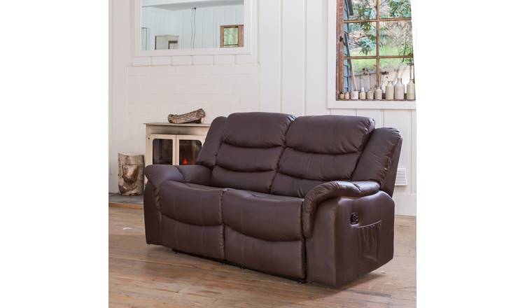Artemis Home Almeira 2 Seat Recliner Sofa - Brown