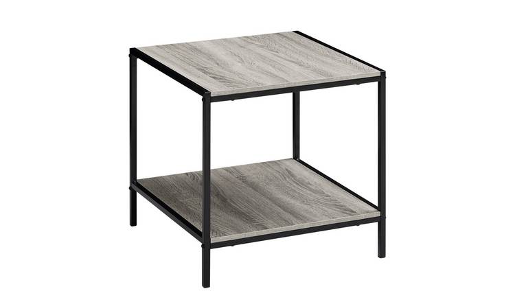 Vida Designs Brooklyn End Table - Grey