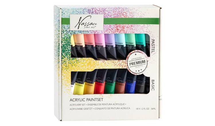 Totum Acrylic Paint 18 Piece Craft Set