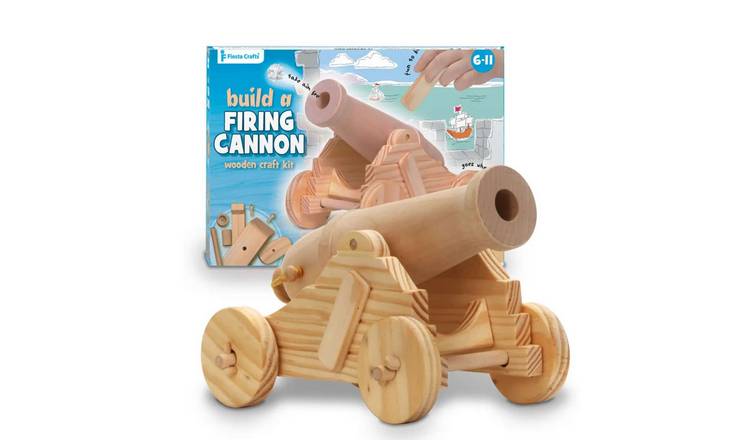 Fiesta Crafts Cannon Craft Kit - 6 Years +