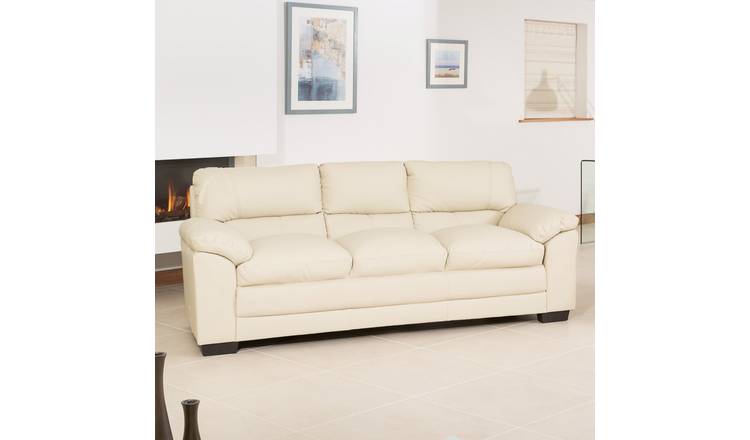 Artemis Home Genoa 3 Seat Sofabed - Cream