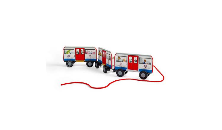 Bigjigs Toys London Pull Along Tube - 12 Months +