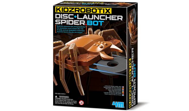 4M KidzRobotix Disc Launcher SpiderBot - 8 Years +