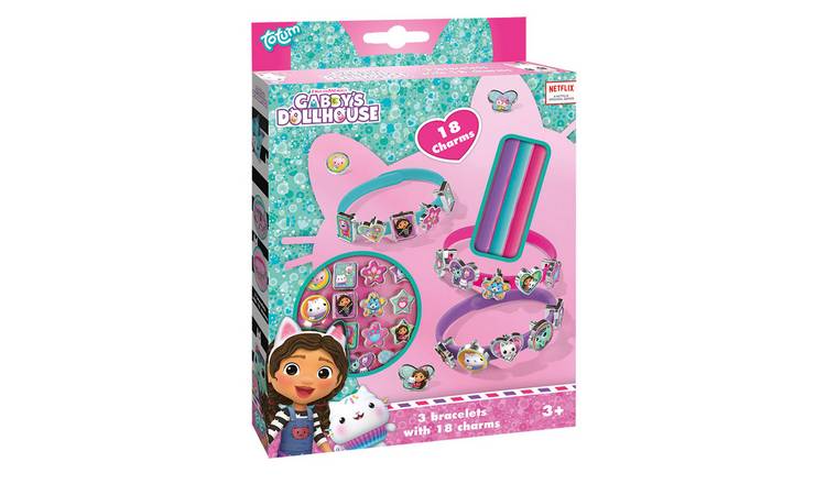 Totum Gabby's Dollhouse Slide Charm Bracelets Craft Set
