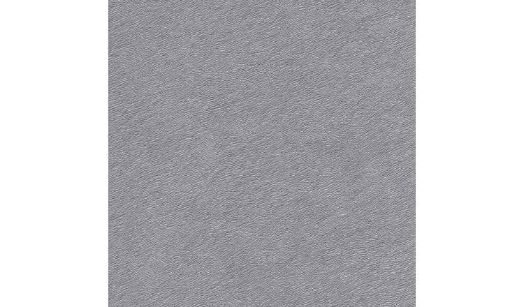 Grandeco Textured Plush Wallpaper - Grey