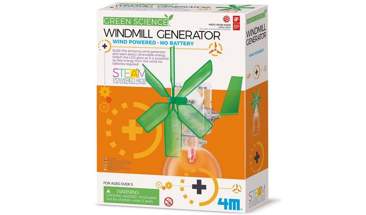 4M Green Science Windmill Generator - 5 Years +