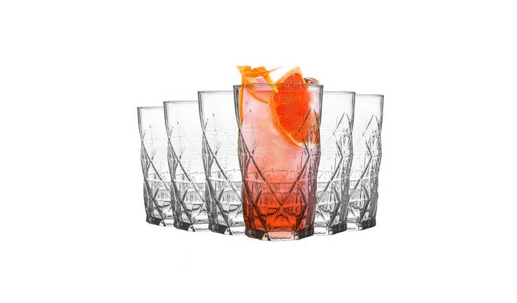 LAV  Keops Highball Glasses - 460ml - Clear