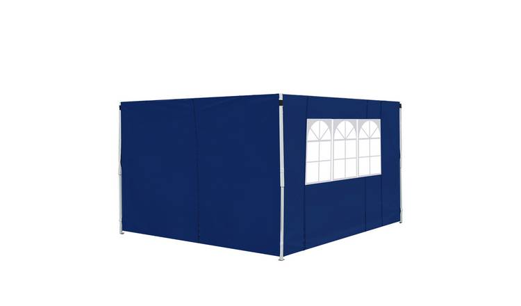 Outsunny Gazebo Replaceable Exchangeable Side Panel With Window - Blue