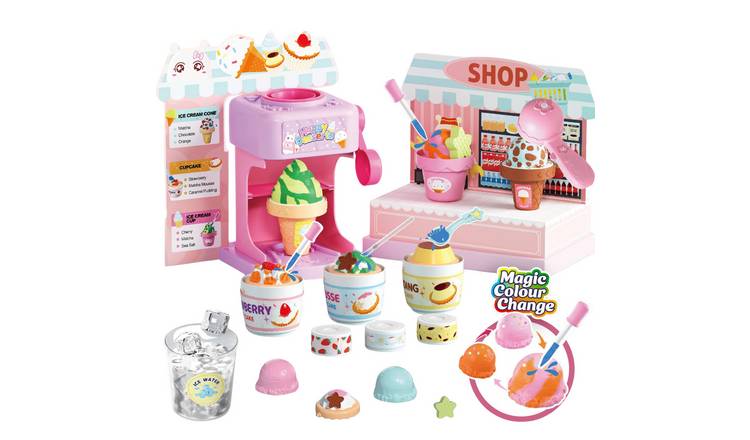 deAO 2-in-1 Colour Changing Dessert Maker Playset