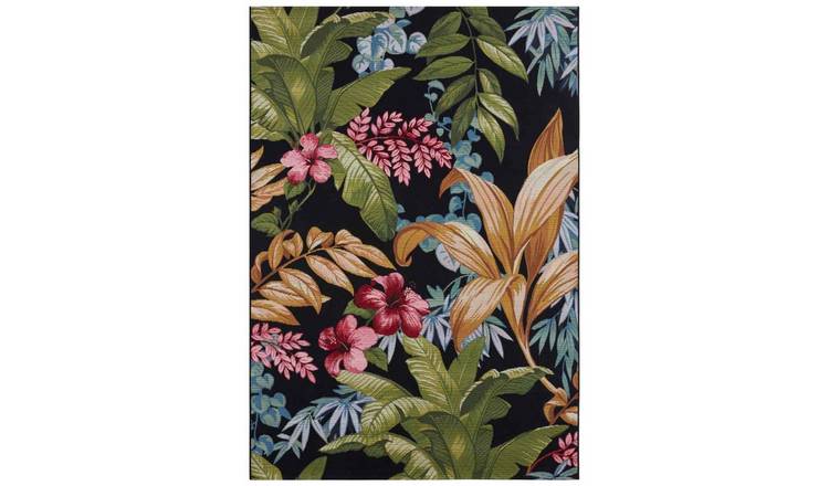 Hanse Home Multicoloured Tropical Flowers Flair Rug - 160 x 235cm