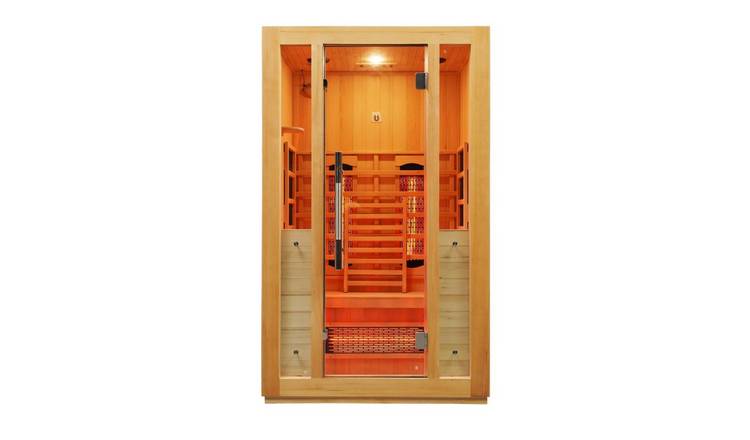 Vidalux Premier 2 Person Full Spectrum Infrared Sauna with Complete Heat
