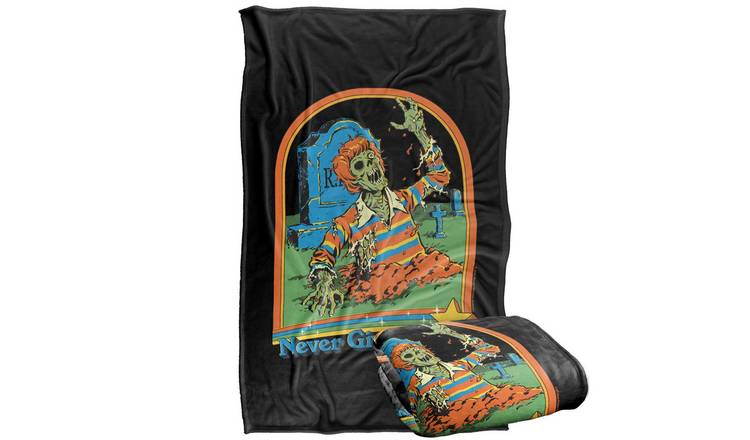Steven Rhodes Never Give Up Soft Touch Blanket - 152cm x 127cm