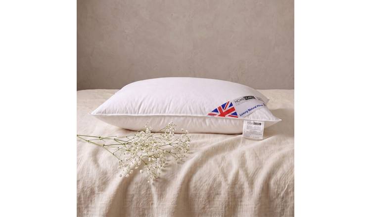 Homescapes Luxury Duck Down Pillow