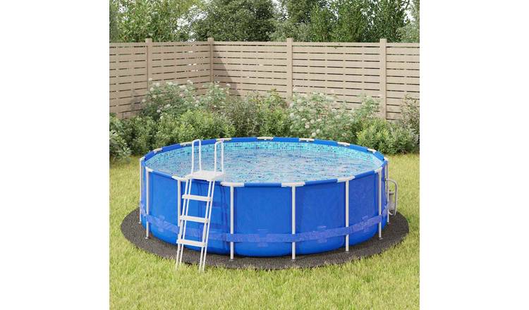 Walplus 400 g/m2 Polyester Pool Ground Cloth - Light Grey - 428 cm