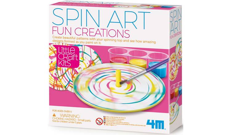 4M Little Craft Spin Art Fun Creations - 5 Years +