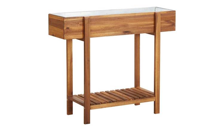 Walplus Acacia Wood Raised Garden Bed - 90 x 30 x 75 cm