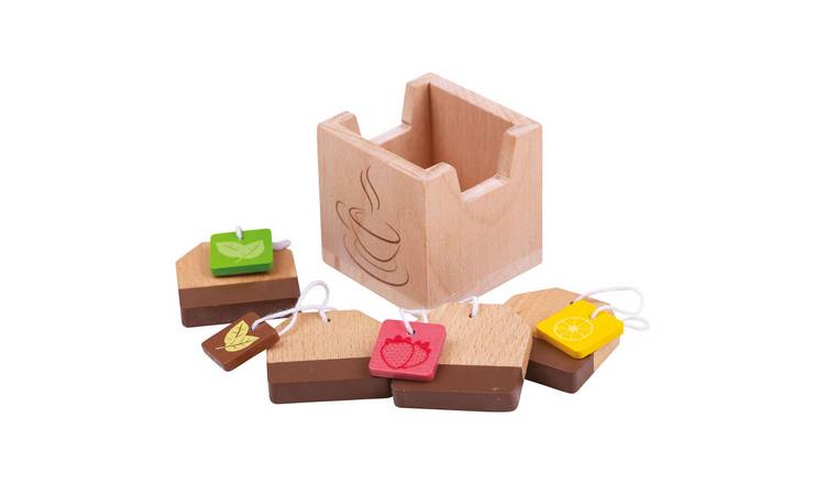 Bigjigs Toys Tea Bags - 3 Years +